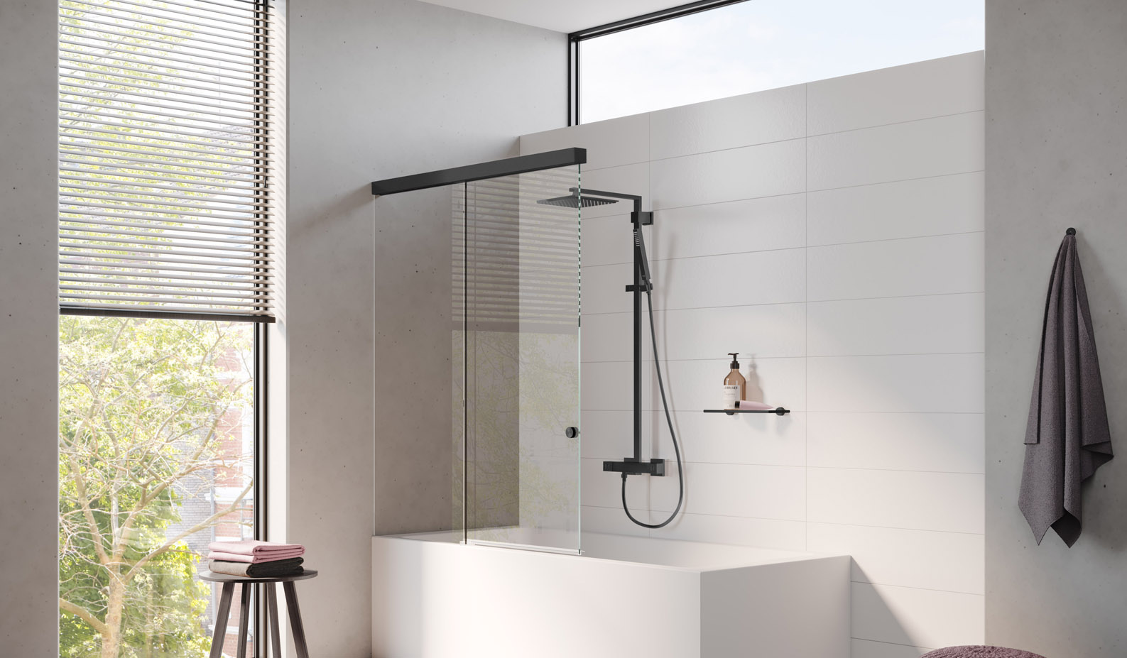 Dusche Badewanne