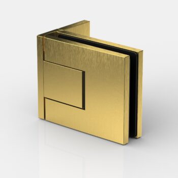 Duschabtrennung Gold